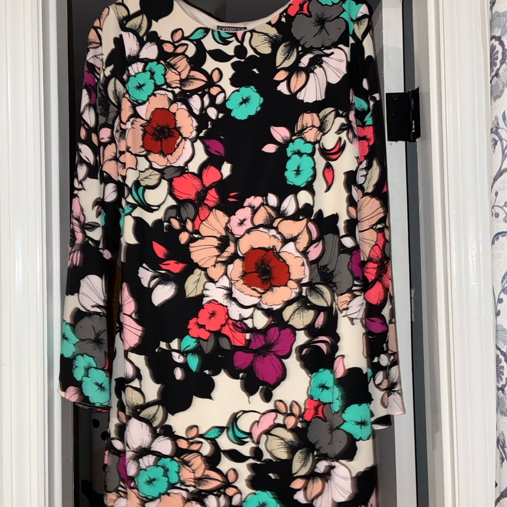 Express floral dress